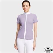 Samshield Julia Intarsia Shirt - Lavender Gray
